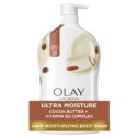 Olay Ultra Moisture Women's Body Wash with Cocoa Butter, 33 fl oz