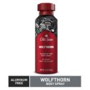 Old Spice Wolfthorn Aluminum Free Body Spray for Men, 5.1 Oz