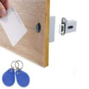 Oneshit Smart Locks and Entry In Clearance Invisible Electronic Cabinet Lock, Hidden Lock, DIY RFID Lock-tch For Wooden Cabinet Drawer...