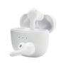 onn. Bluetooth True Wireless Headphones with Charging Case, White, 100024715 (New)