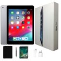Open Box | Apple iPad Air | 64GB Silver | Wi-Fi Only | Bundle: Tempered Glass, Case, Charger & Stylus...