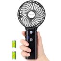 OPOLAR Portable Handheld Fan, 5200mA , 3 Speeds, Personal Fan, for Home Travel and Outdoor Activities