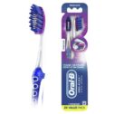 Oral-B Pro-Flex Stain Eraser Manual Toothbrush, Medium, 2 Ct