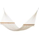 Original Pawleys Island Single Cotton Rope Hammock with Extension Chains and Tree Hooks, 12 ft. L x 50 in. W