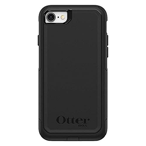 OtterBox COMMUTER SERIES Case for iPhone SE (3rd and 2nd gen) and iPhone 8/7 - Frustration Free Packaging - BLACK
