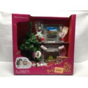 Our Generation Holiday Accessory Set for 18 Dolls - Includes Lighted Tree and Fireplace