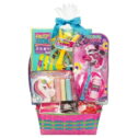 Outdoor Bubbles and Sidewalk Chalk Fun Easter Filled Basket with Candies, Wondertreats