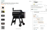 Traeger Pro 575 Wifi Pellet Grill and Smoker Now $200 From $800!!