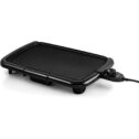 Ovente Electric Indoor Kitchen Griddle 16 x 10 Inch Nonstick Flat Cast Iron Grilling Plate, 1200 Watt with Temperature Control...