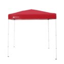 Ozark Trail 4' x 6' Instant Canopy Outdoor Shade Shelter, Brilliant Red; Assembled Dimensions :4 ft. x 6 ft. x...