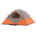 Ozark Trail 6-Person Instant Dome Tent in Orange and Gray, 10' x 9'
