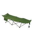 Ozark Trail Adult Camp Cot, Green, 80.2 inches x 30.2 inches x 23.5 inches