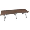 Ozark Trail Compact Basic Comfort Folding Cot with Easy Setup, Brown