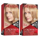 Pack of (2) Revlon ColorSilk Beautiful Color #73 Champagne Blonde 1 Application Hair Color for Unisex