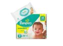 Pampers Bundle, Pampers Swaddlers Disposable Size 2 Diapers (29 Count) and Pampers Sensitive Care Baby Wipes (56 Count)