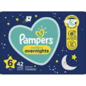 Pampers Swaddlers Overnights Disposable Diapers Size 6, 42 Count, SUPER