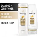 Pantene Moisture Shampoo and Conditioner Pack, Daily Moisture Renewal, 10.5-11 Oz