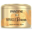 Pantene Hair Mask, Deep Conditioning Hair Mask for Dry Damaged Hair, Miracle Rescue, 6.4 oz