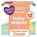 Parent's Choice Soothing Shea Butter Baby Wipes, 1 Flip-Top Packs (1200 Total Wipes)