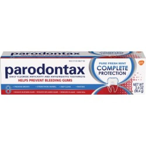 Parodontax Complete Protection Toothpaste for Bleeding Gums, Pure Fresh Mint - 3.4 oz