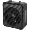 Pelonis 1500W 3-Speed Electric Fan-Forced Space Heater, Black, New, PSH08F1ABB