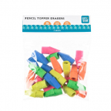Pen+Gear Pencil Topper Erasers, Neon, 25 Count on Sale At Walmart – Back To School Deal