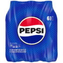 Pepsi Cola Soda Pop, 24 fl oz Bottles, 6 Pack Bottles