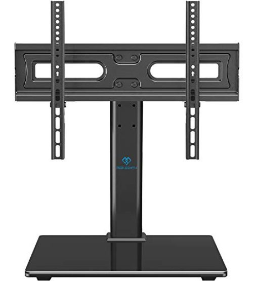 PERLESMITH Universal TV Stand Table Top TV Base for 32 to 55 inch LCD LED OLED 4K Flat Screen TVs-Height...