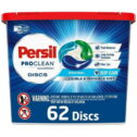 Persil Discs Laundry Detergent Pacs, Original Scent, High Efficiency (HE) Compatible, Laundry Soap, 62 Count