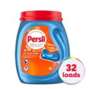 Persil Ultra Pacs Advanced Clean Oxi+Odor Power Laundry Detergent, 32 count