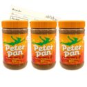 Peter Pan Honey Roast Creamy Peanut Butter, 16.3 Ounce, Pack of 3