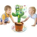 Petmoko Dancing Cactus Toys,A Cactus that Can Sing, Twist, Shine, and Dance 120 English (Dance Recordings Learn To Speak) Straw...