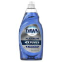 Platinum Dawn Dishwashing Liquid Dish Soap Refreshing Rain 24 oz