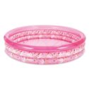 Play Day Inflatable Pink Unicorn 3-Ring Pool for Kids, 65