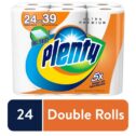 Plenty Ultra Premium Paper Towels | XL Rolls | Super Absorbent | Strong & Durable | Full Sheet | 24...