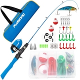 PLUSINNO Kids Fishing Pole, Portable Telescopic Fishing Rod and Reel Combo Kit – AMAZON OUTLET!