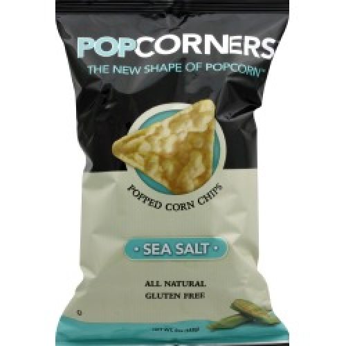 PopCorners Popped Corn Chips, Sea Salt - 5 oz