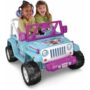 Power Wheels Disney Frozen Jeep Wrangler 12-Volt Battery-Powered Ride-On
