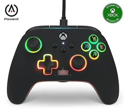PowerA Spectra Infinity Enhanced Wired Controller for Xbox Series X|S, Gamepad, Wired Video Game Controller, Gaming Controller, Xbox One, Officially...