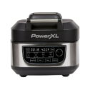 PowerXL Grill Air Fryer Combo Plus, Indoor Grill / Air Fryer, Stainless Steel