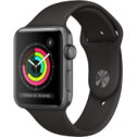 Pre-Owned Apple Watch Series 3 42MM Space Gray - Aluminum Case - GPS + Cellular - Black Sport Band (Refurbished...