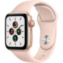 Pre-Owned Used Apple Watch Series 6 40 mm (GPS + Cellular) Gold Case Pink Sport Band Grade B