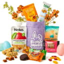 Prefilled Easter Organic Candies DNF2 & Snacks - Premade Healthy Easter Basket Stuffers and Egg Fillers - Cute Bunny Bag...