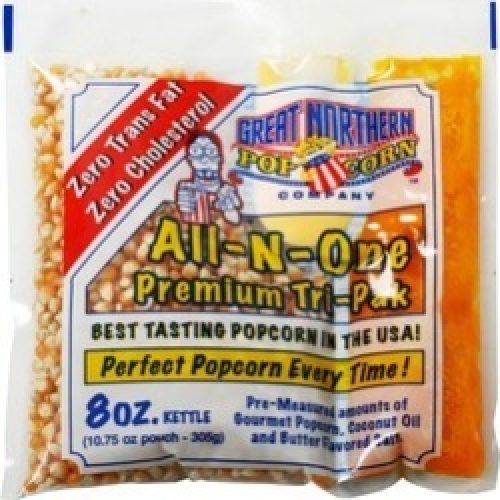 Premium 8 Ounce Popcorn Portion Packs Case of 40 40 Pack