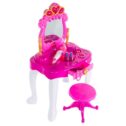 Pretend Play Princess Vanity with Stool, Accessories, Lights, Sounds by Hey! Play!