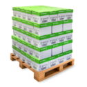 Printworks 100% Recycled Multipurpose Paper, 20 LB, 92 Bright, 8.5 x 11 Inches, 2400 shts/Carton, 80 ctns/Pallet
