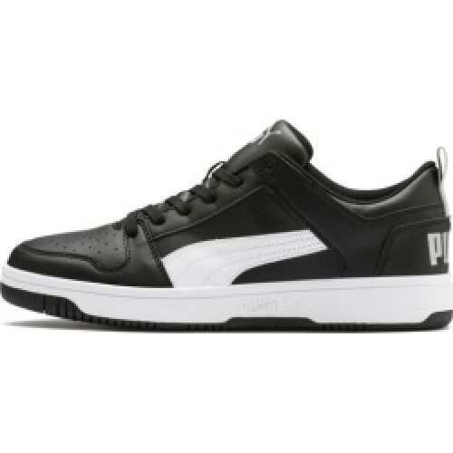 PUMA Rebound LayUp Lo Sneakers in Grey, Size 12