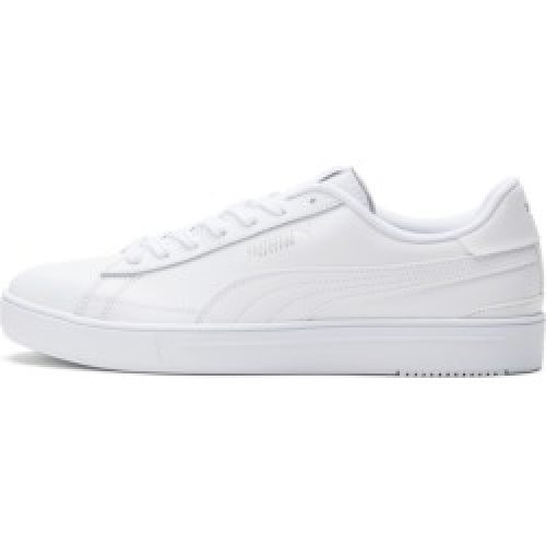 PUMA Serve Pro L Men's Sneakers in White/Silver, Size 11
