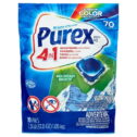 Purex 4-in-1 Laundry Detergent Pacs, Mountain Breeze, 70 Pacs
