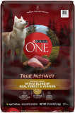 Purina ONE Natural True Instinct With Real Turkey & Venison High Protein Dry Dog Food on Sale At Chewy